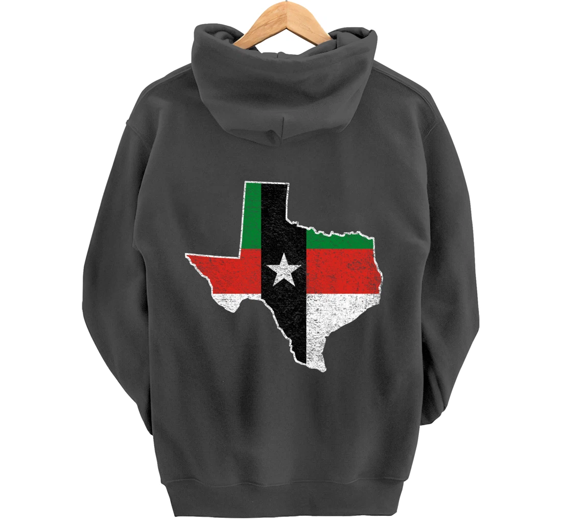 DENISON TEXAS CITY FLAG Pullover Hoodie