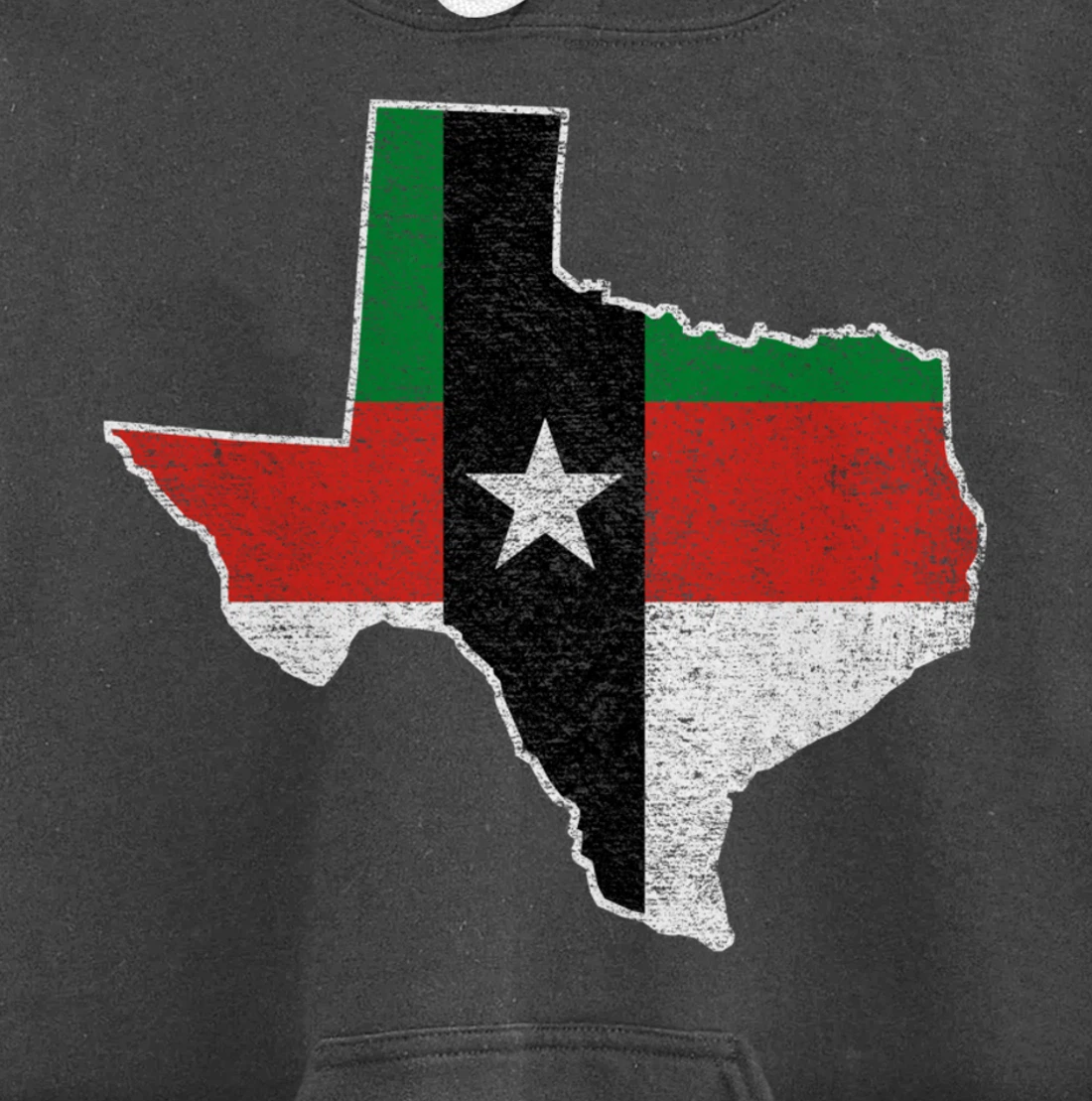 DENISON TEXAS CITY FLAG Pullover Hoodie