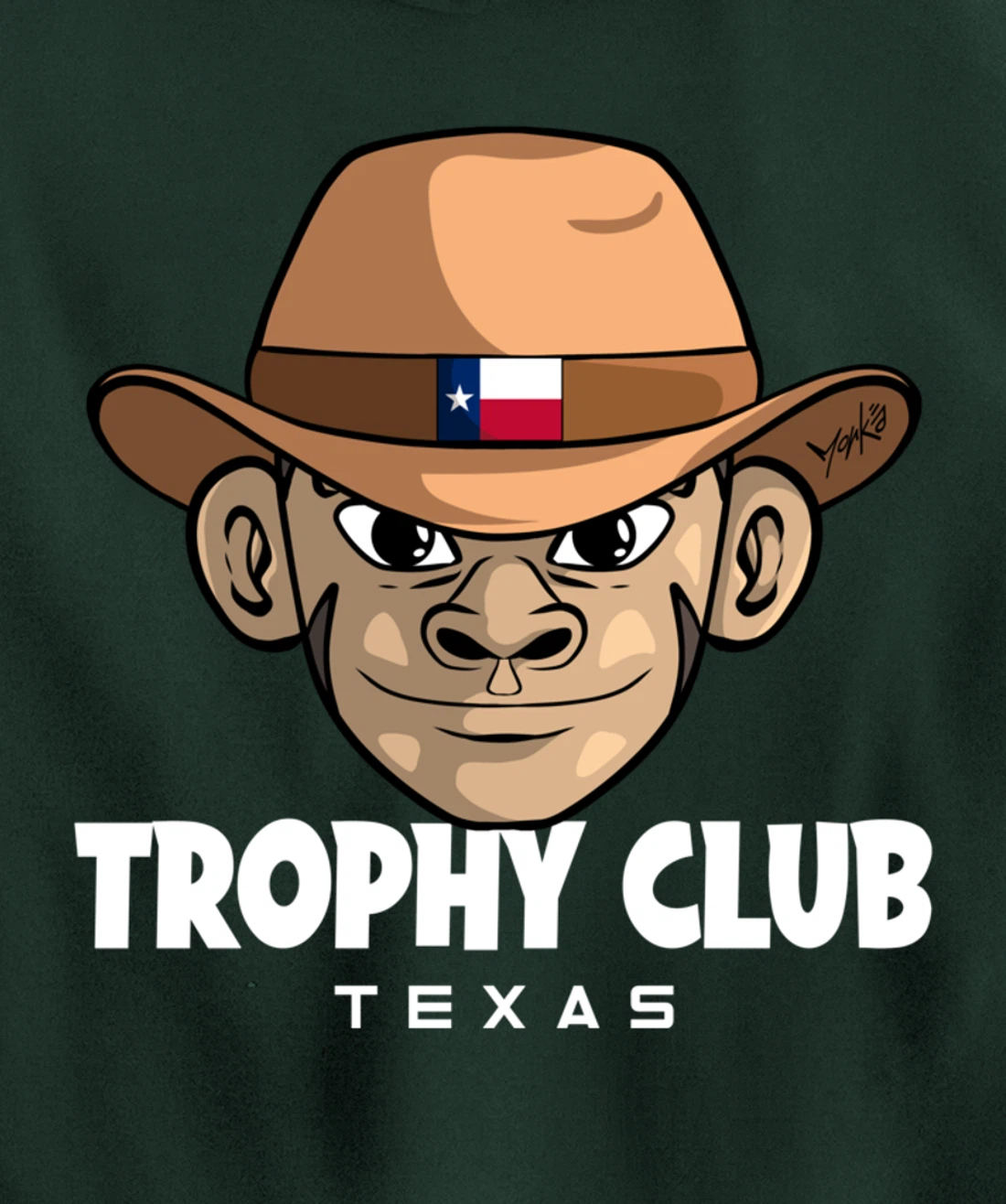 Trophy Club Texas Pullover Hoodie