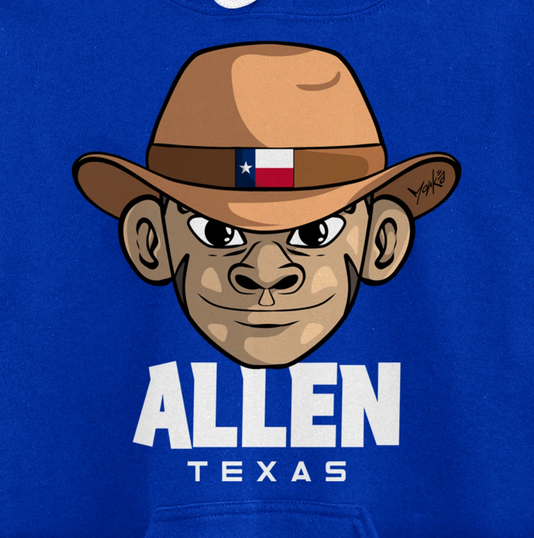 Allen Texas Pullover Hoodie