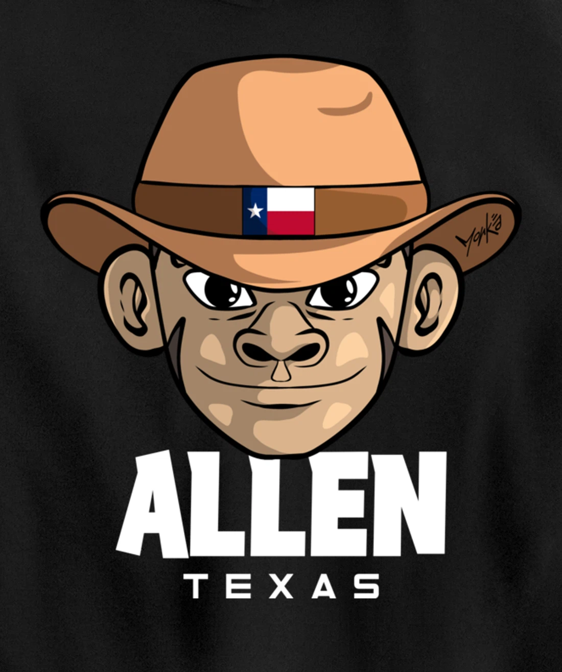 Allen Texas Pullover Hoodie