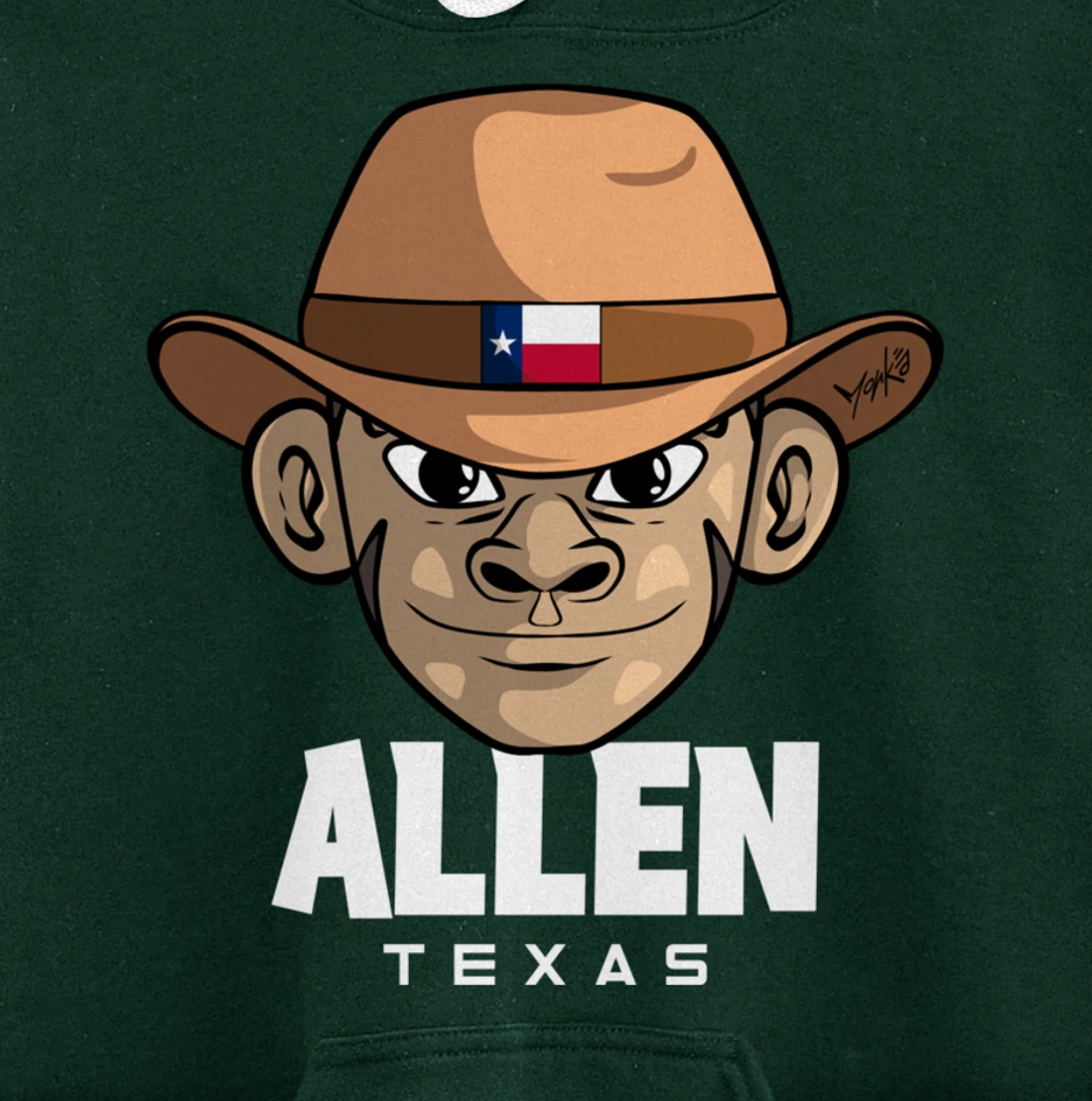 Allen Texas Pullover Hoodie