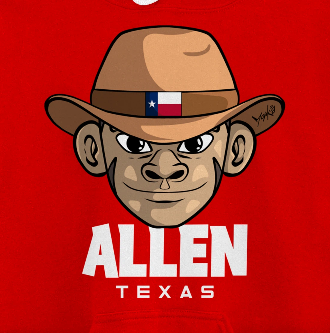 Allen Texas Pullover Hoodie