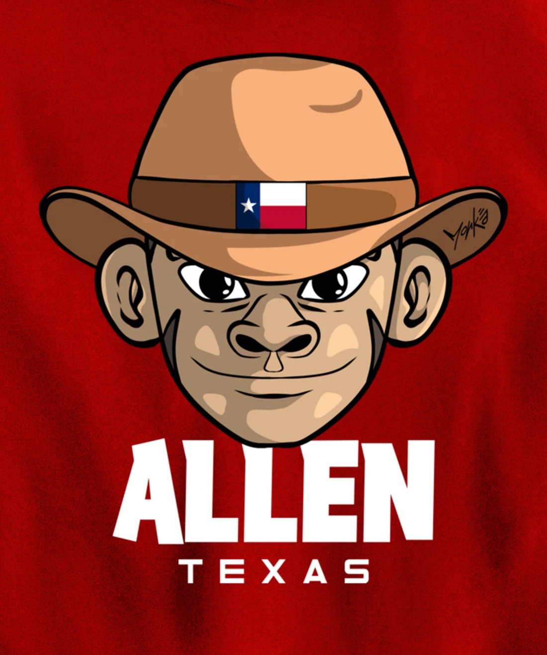 Allen Texas Pullover Hoodie