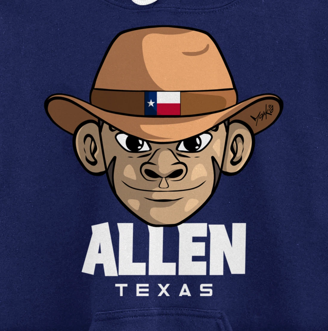 Allen Texas Pullover Hoodie