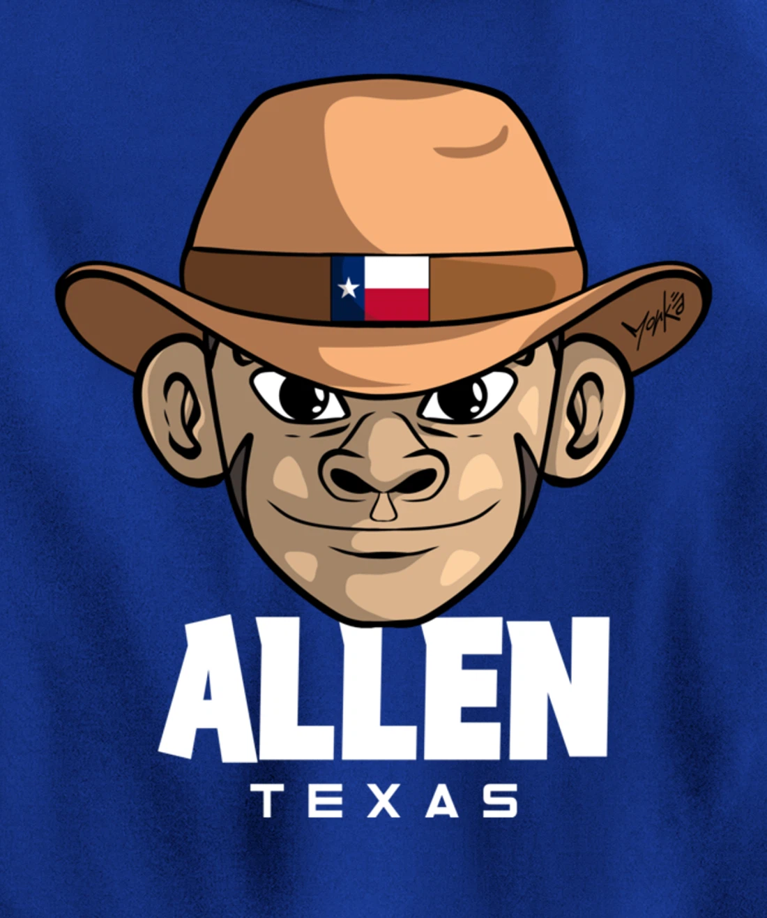 Allen Texas Pullover Hoodie