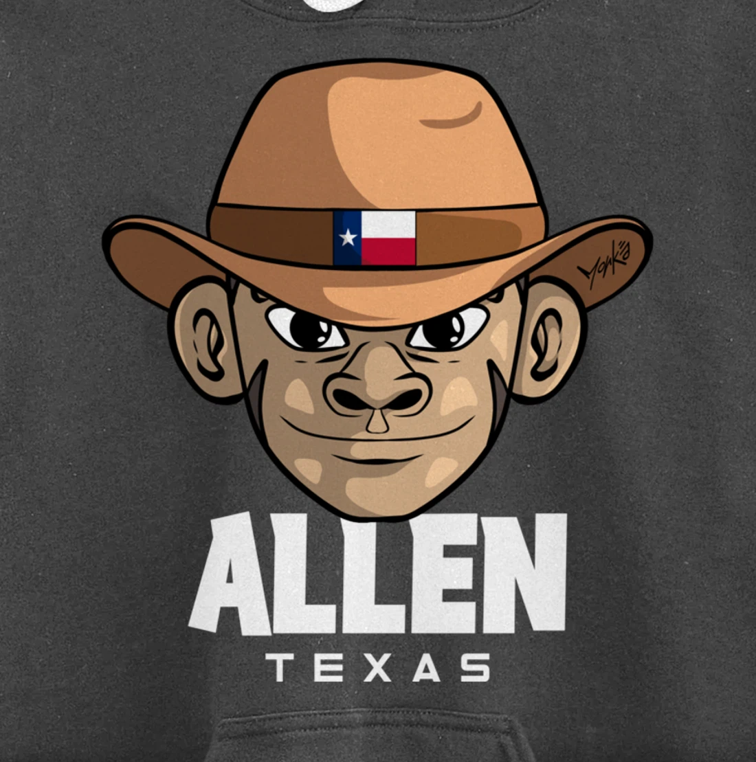 Allen Texas Pullover Hoodie