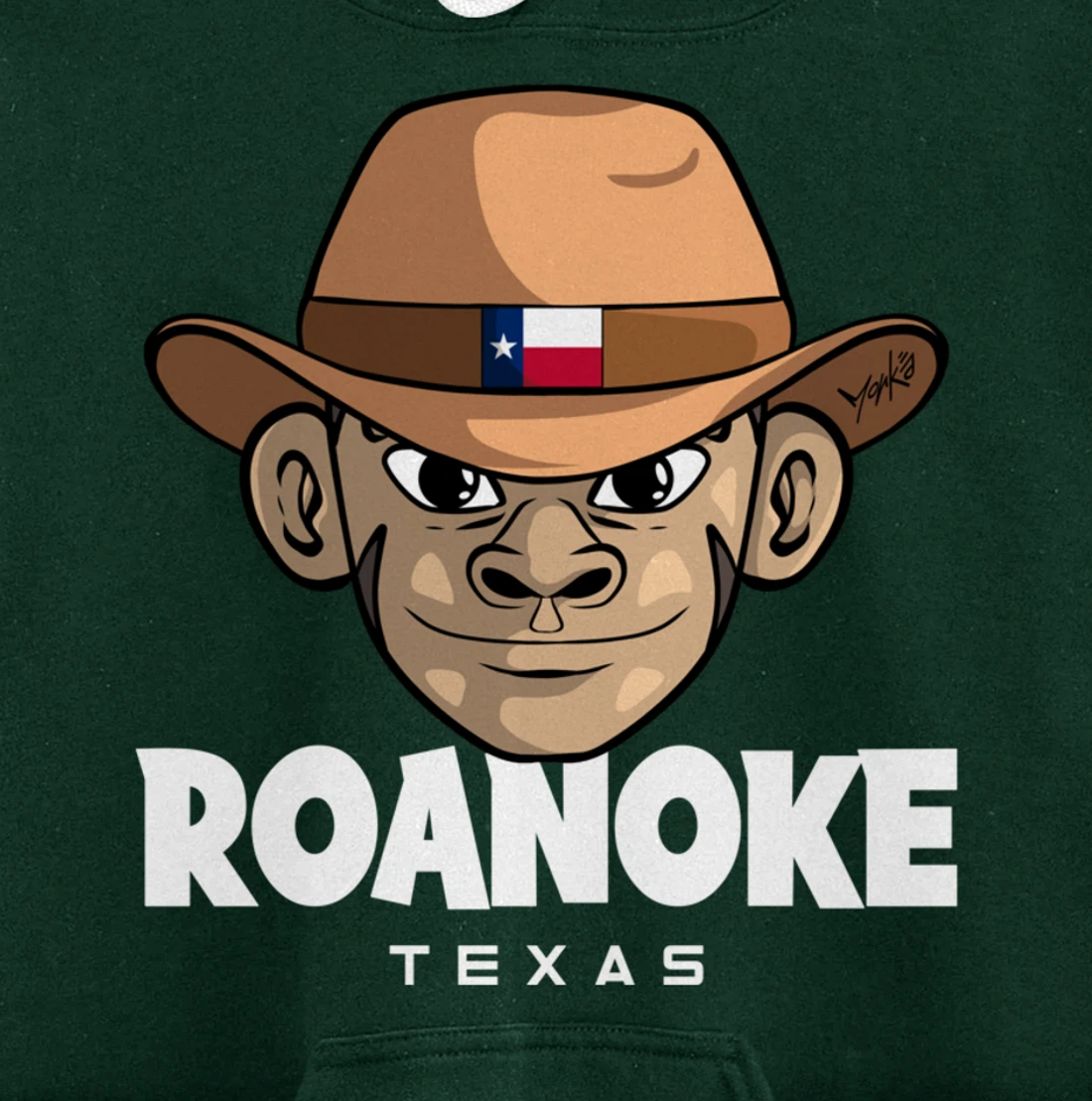 Roanoke Texas Pullover Hoodie
