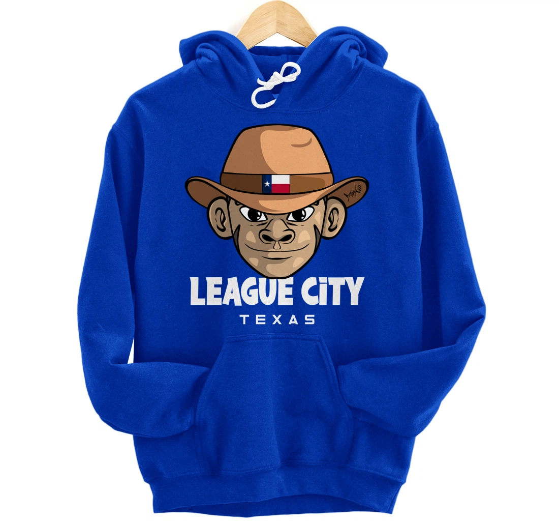 League City Texas Pullover Hoodie