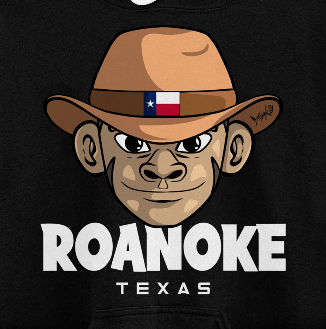 Roanoke Texas Pullover Hoodie