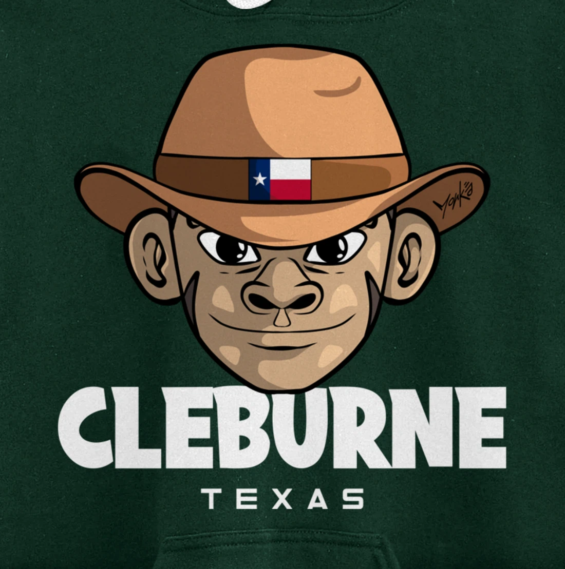 Cleburne Texas Pullover Hoodie