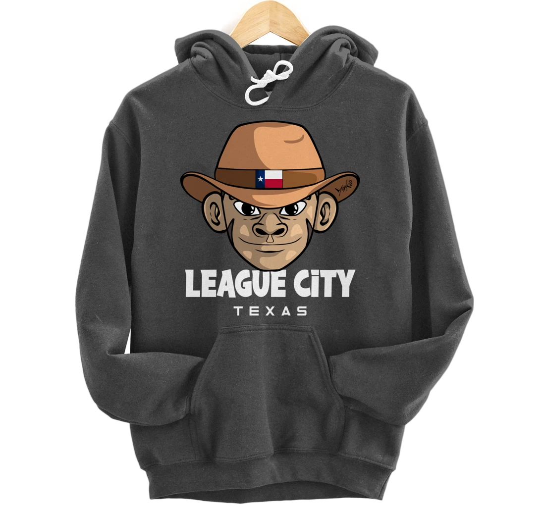 League City Texas Pullover Hoodie