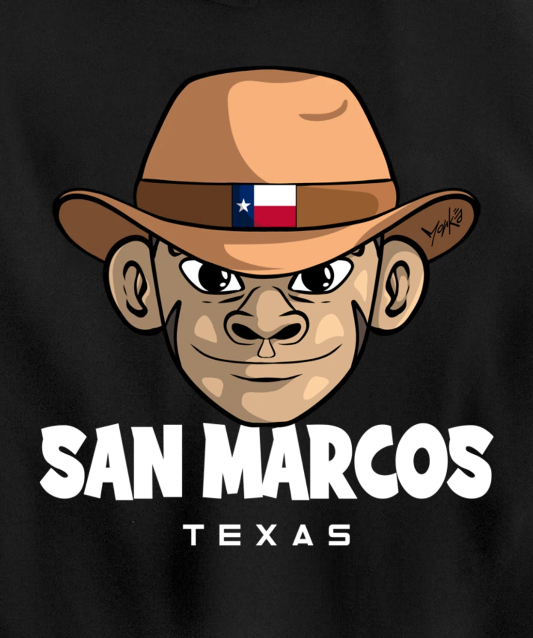 San Marcos Texas Pullover Hoodie