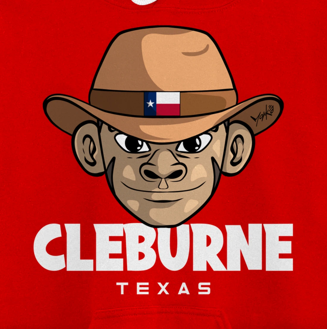 Cleburne Texas Pullover Hoodie