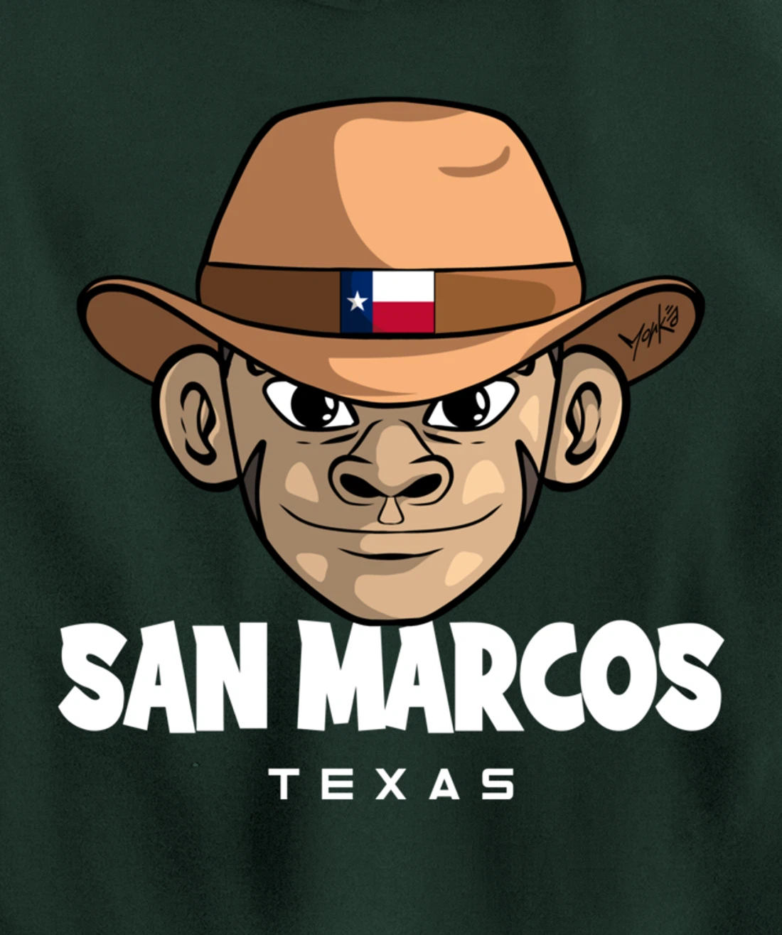 San Marcos Texas Pullover Hoodie