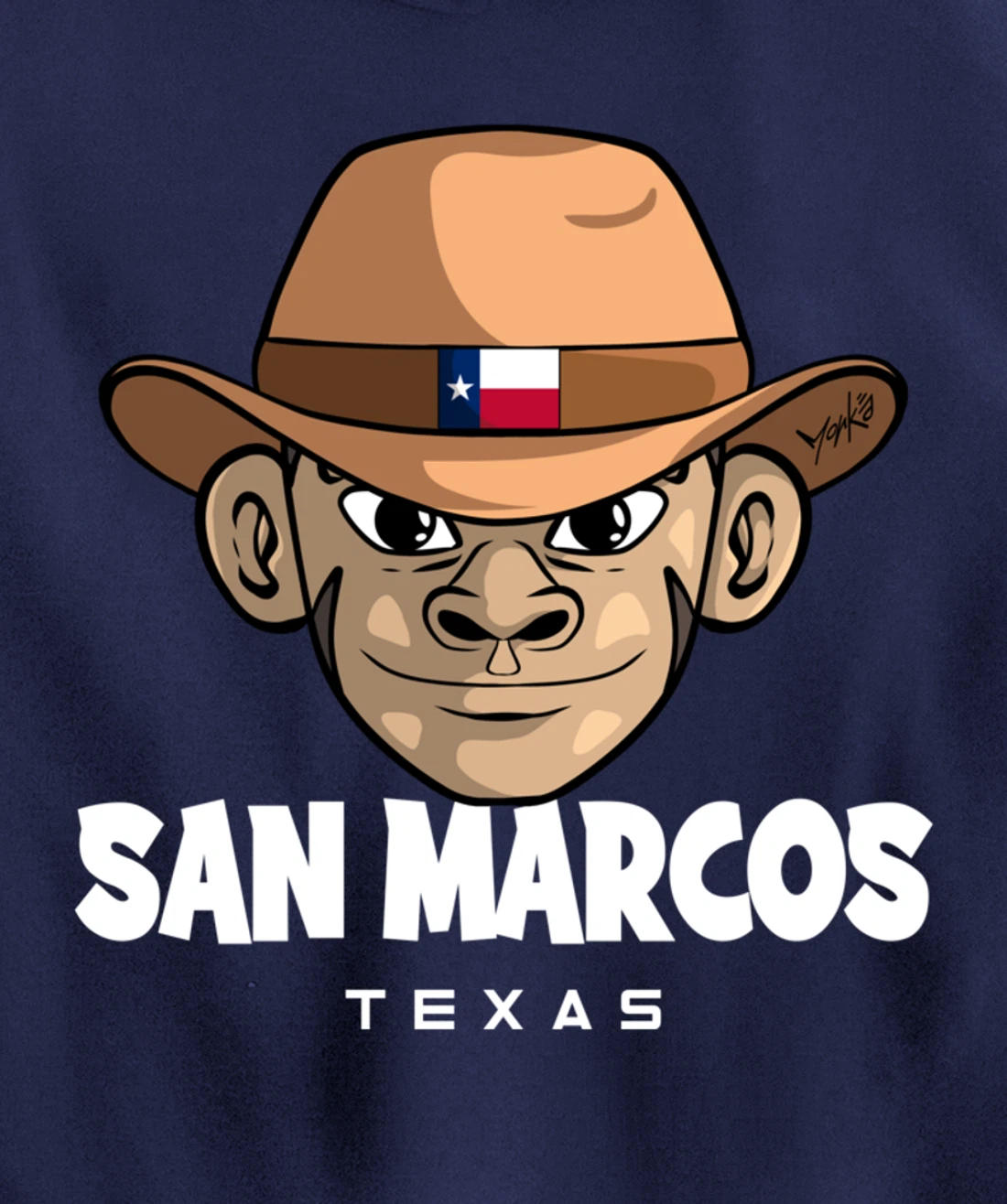 San Marcos Texas Pullover Hoodie