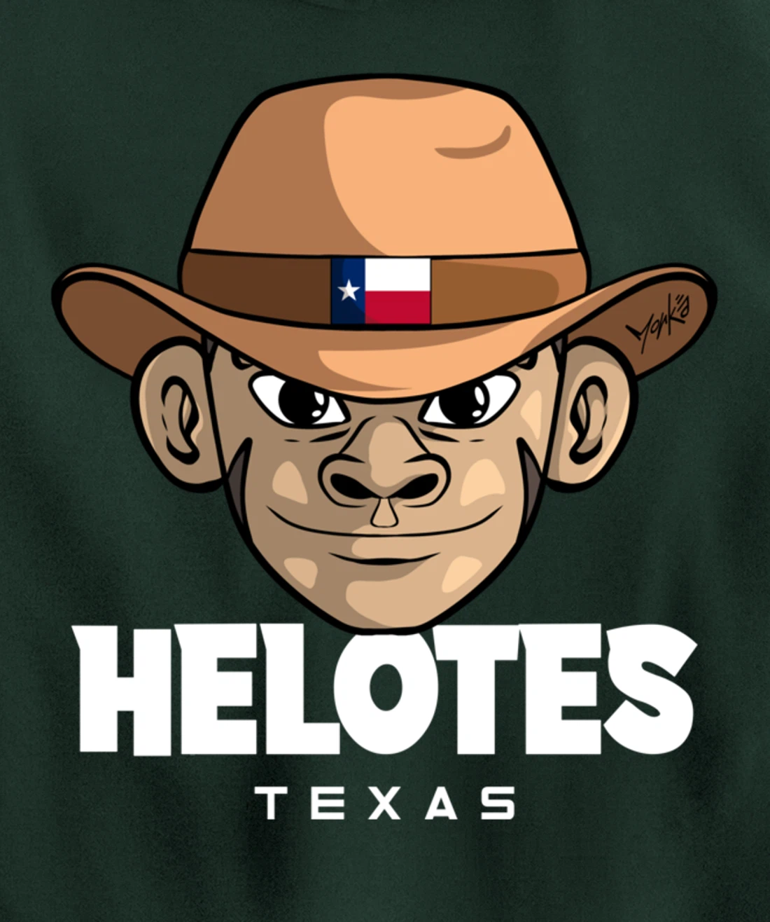 Helotes Texas Pullover Hoodie