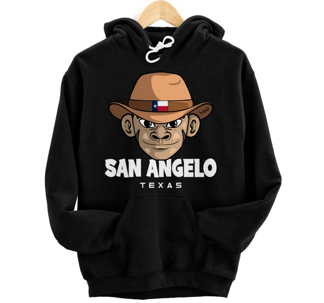 San Angelo Texas Pullover Hoodie