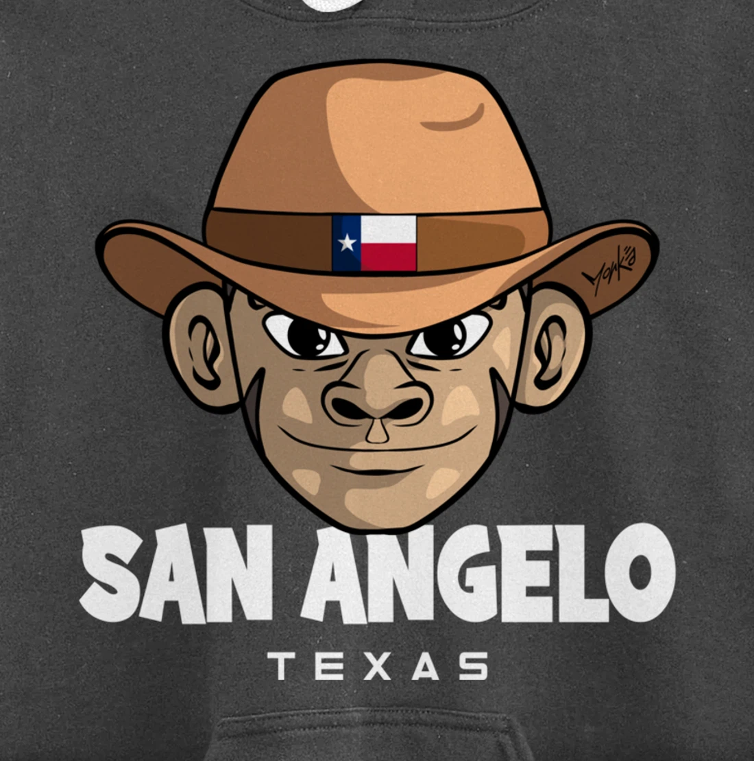 San Angelo Texas Pullover Hoodie