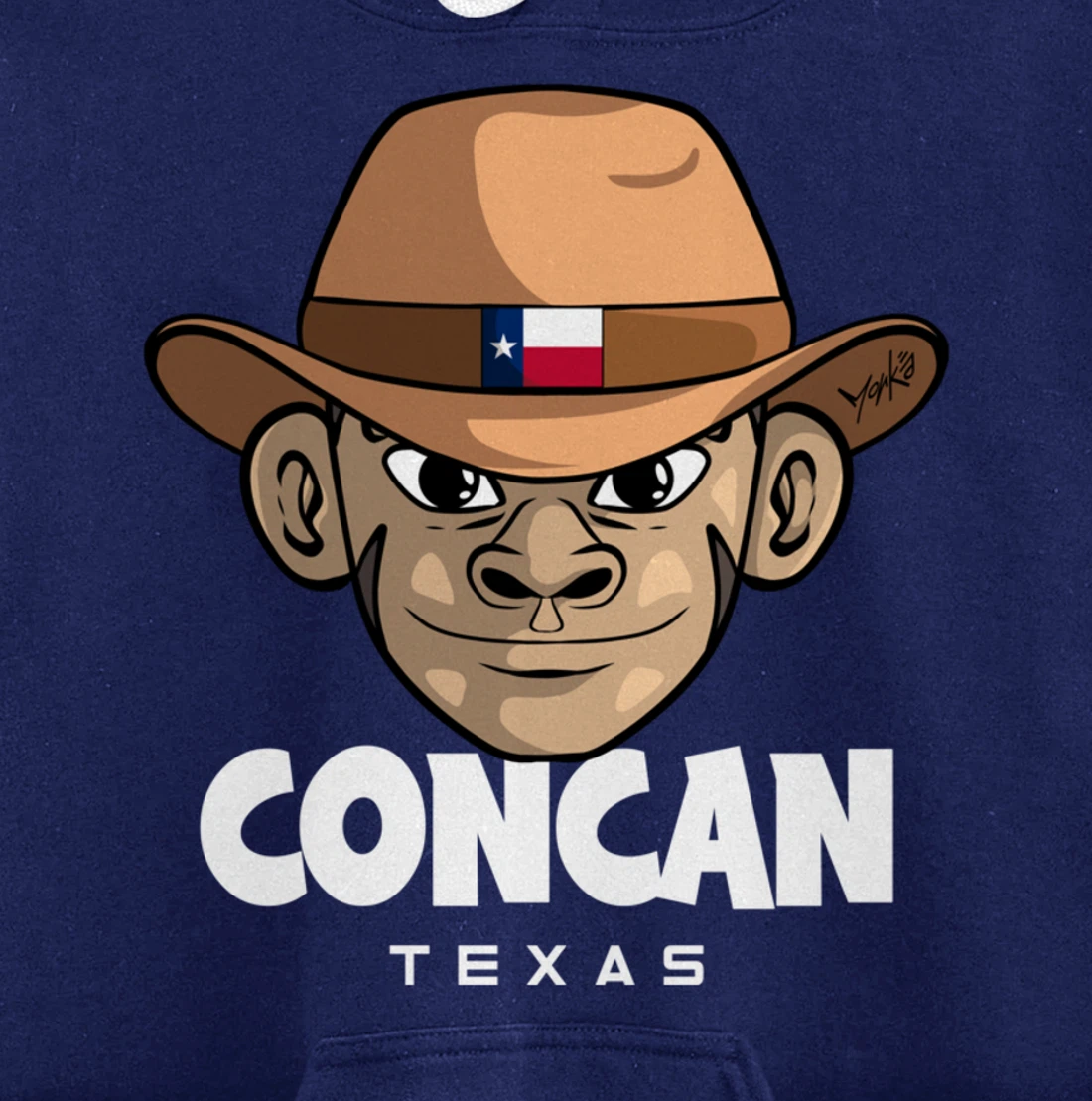 Concan Texas Pullover Hoodie