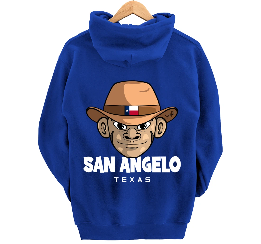 San Angelo Texas Pullover Hoodie