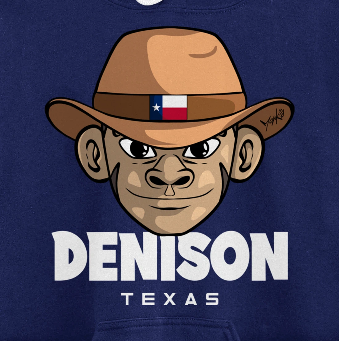 Denison Texas Pullover Hoodie