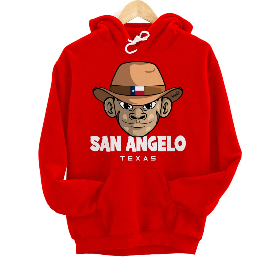 San Angelo Texas Pullover Hoodie