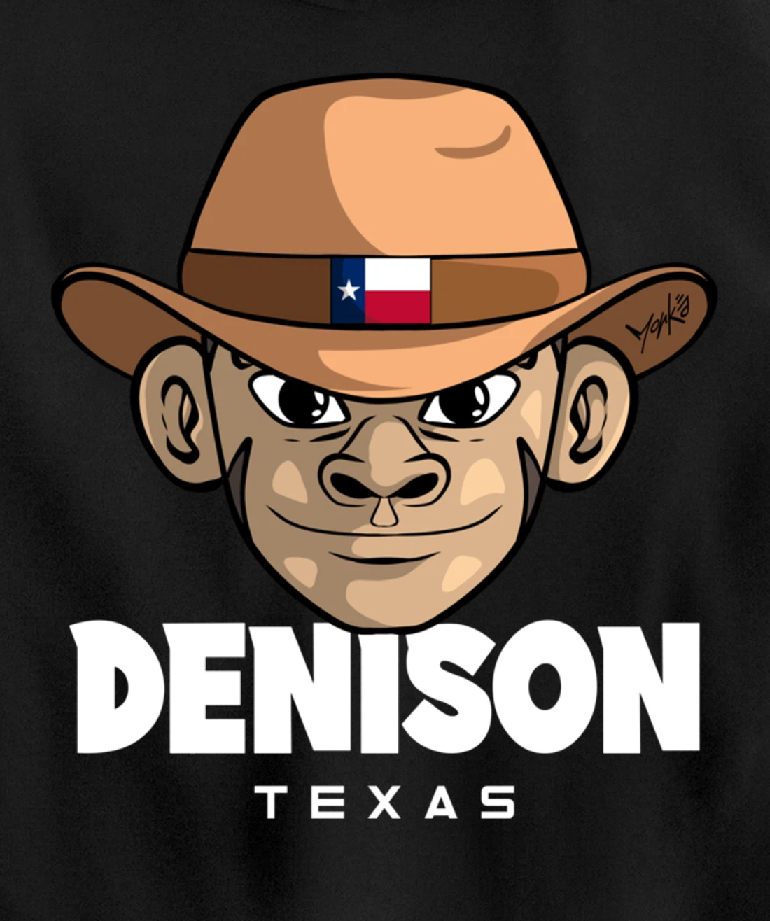 Denison Texas Pullover Hoodie