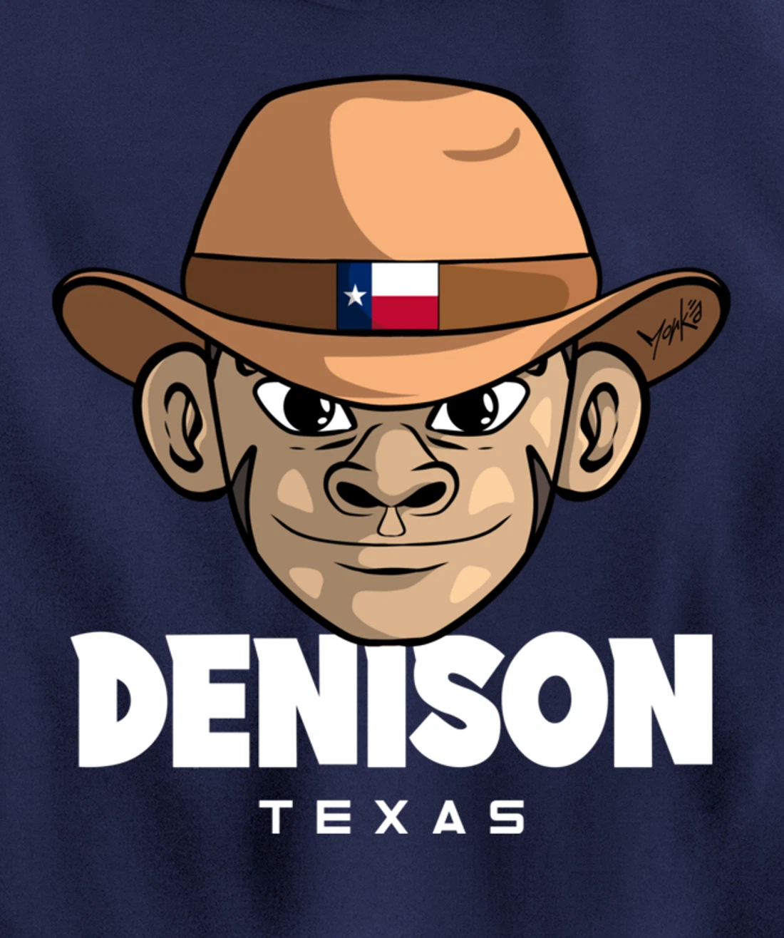 Denison Texas Pullover Hoodie