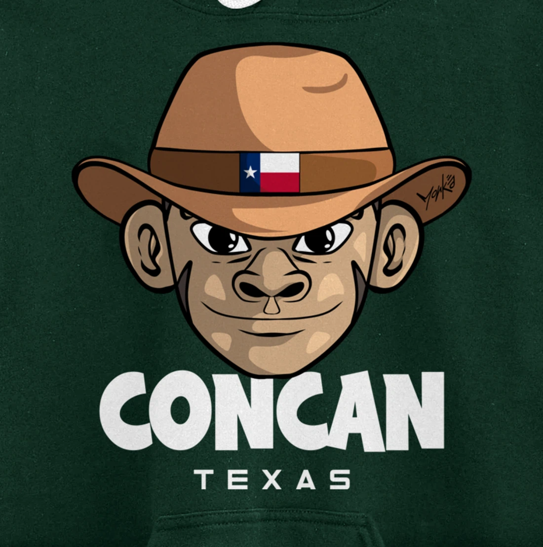 Concan Texas Pullover Hoodie