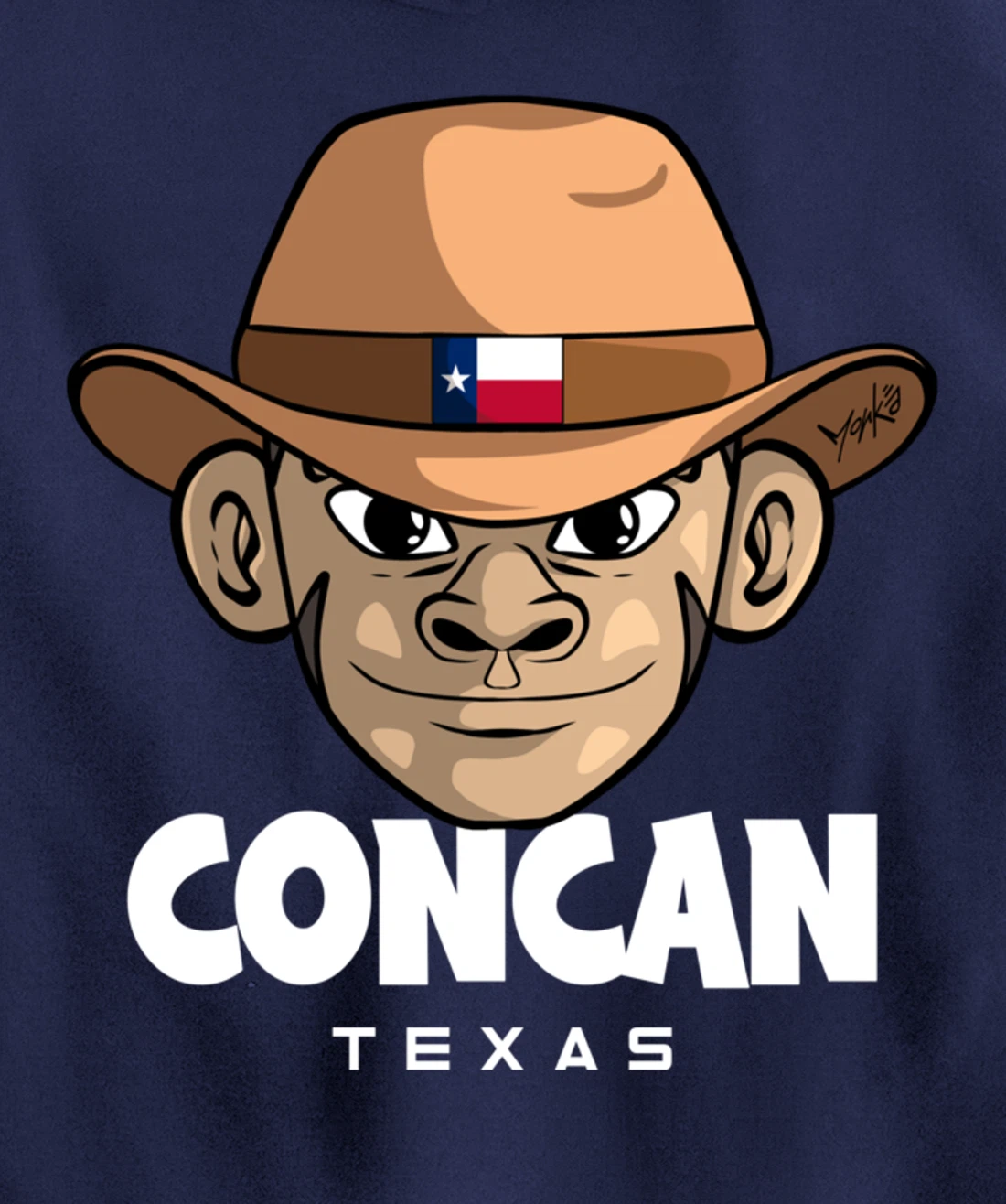 Concan Texas Pullover Hoodie