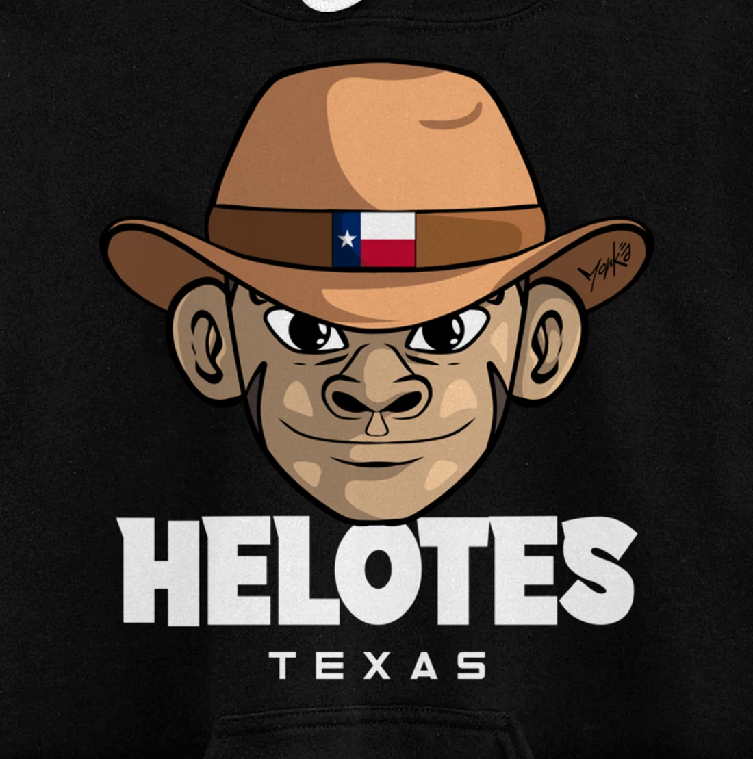 Helotes Texas Pullover Hoodie