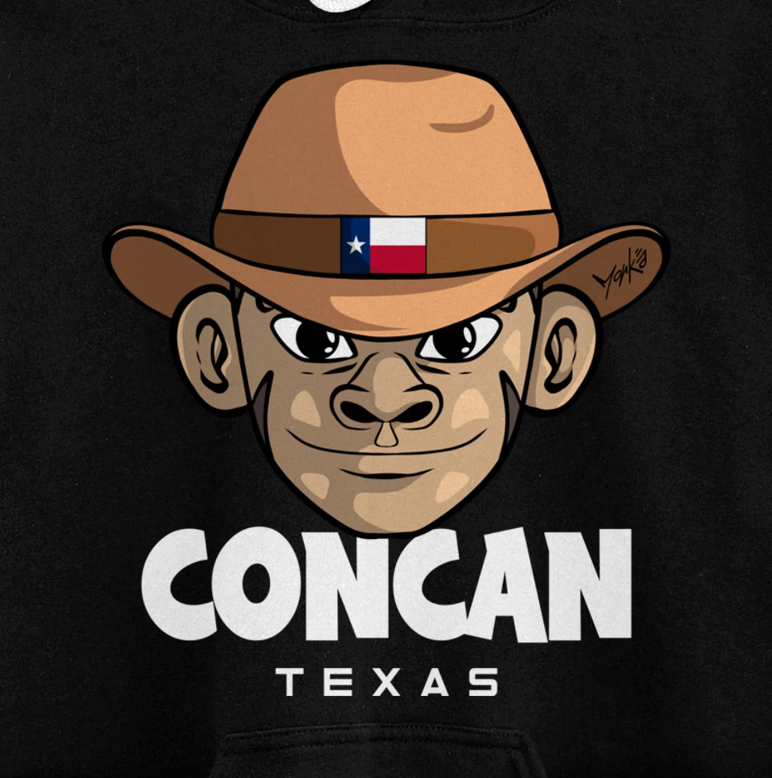 Concan Texas Pullover Hoodie