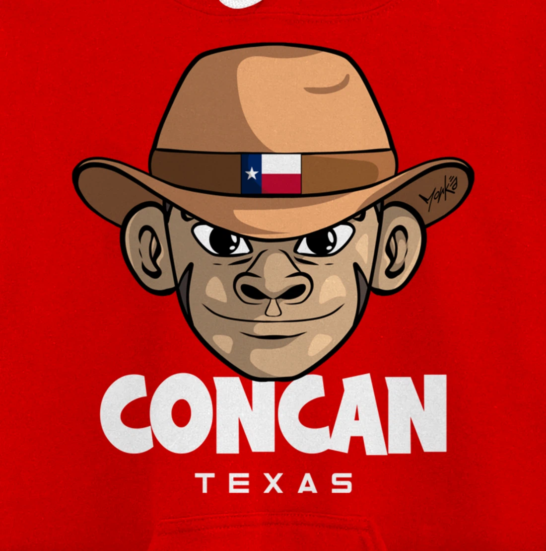 Concan Texas Pullover Hoodie