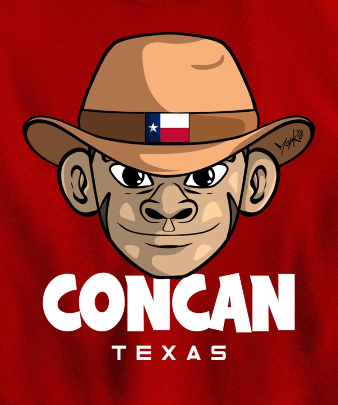 Concan Texas Pullover Hoodie