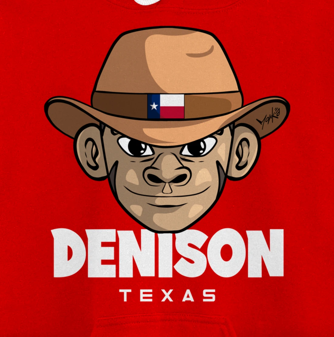 Denison Texas Pullover Hoodie