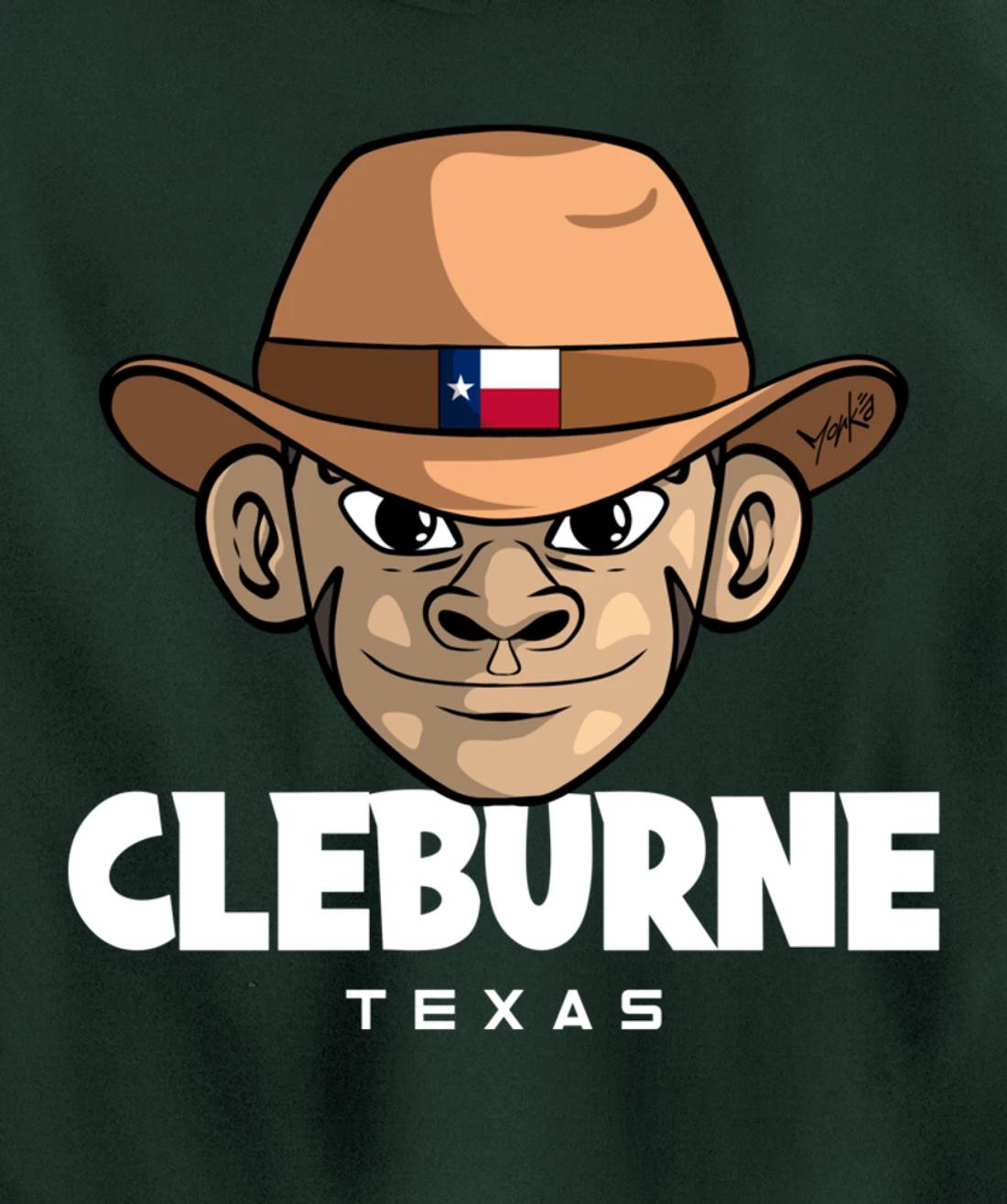 Cleburne Texas Pullover Hoodie