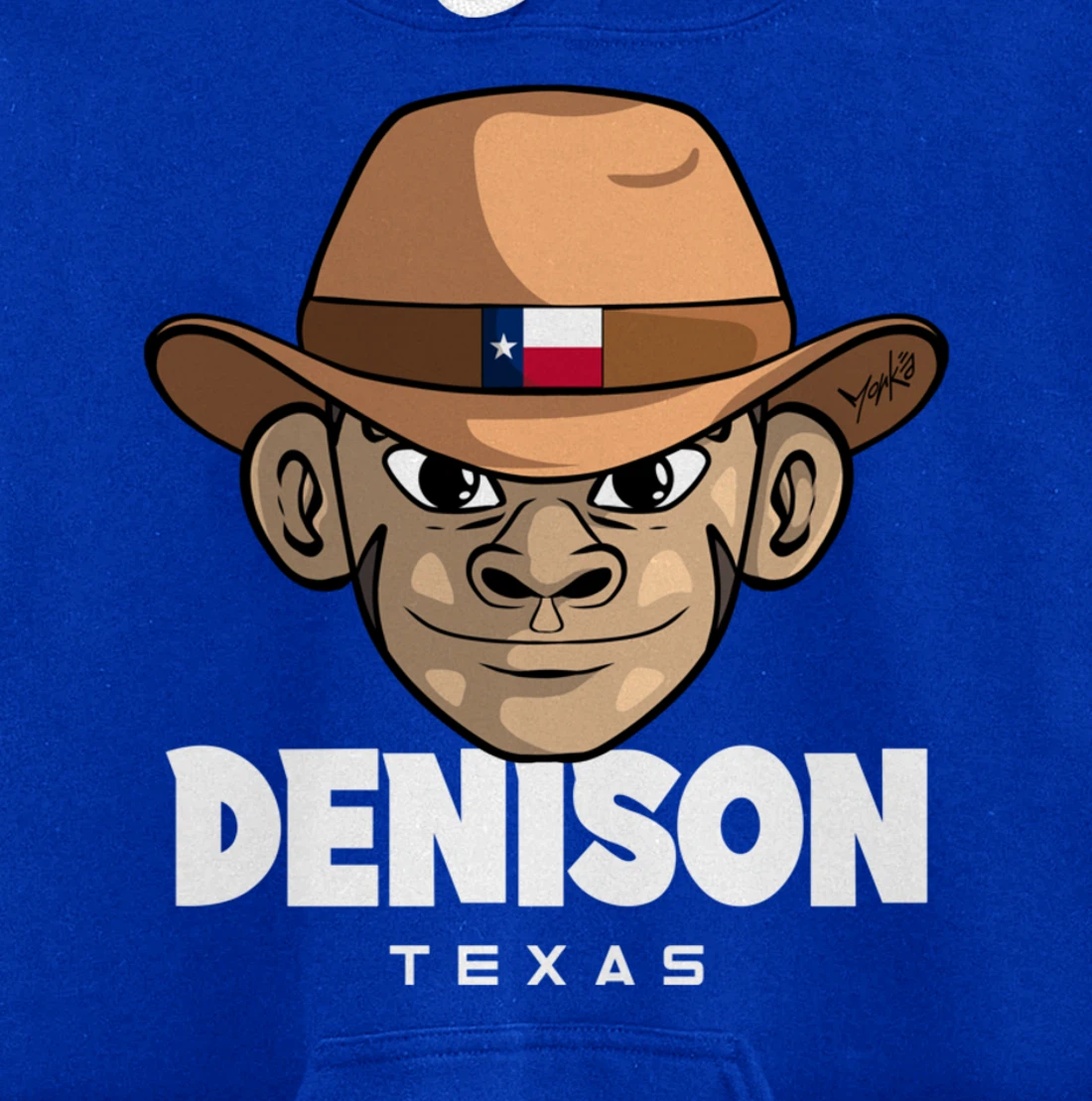 Denison Texas Pullover Hoodie