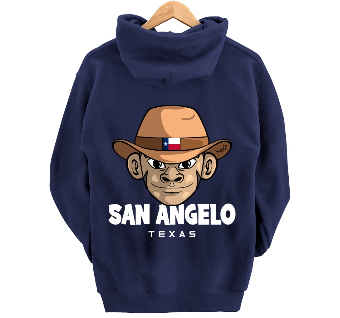 San Angelo Texas Pullover Hoodie