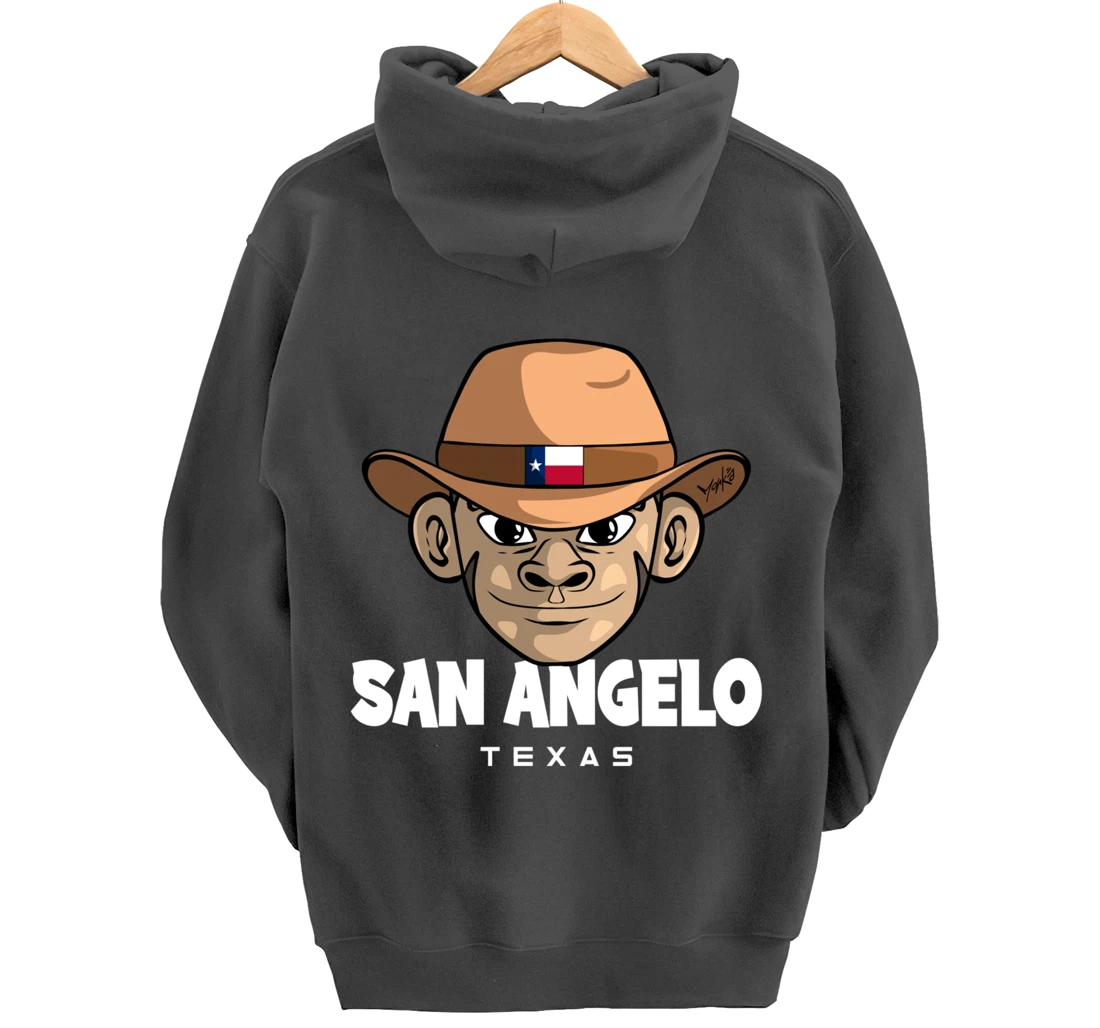 San Angelo Texas Pullover Hoodie