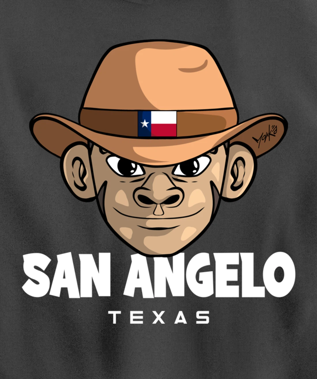 San Angelo Texas Pullover Hoodie