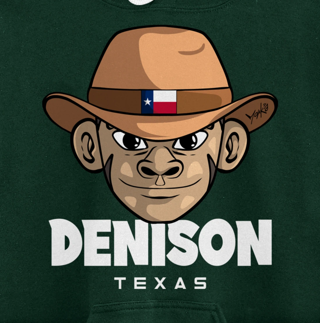 Denison Texas Pullover Hoodie
