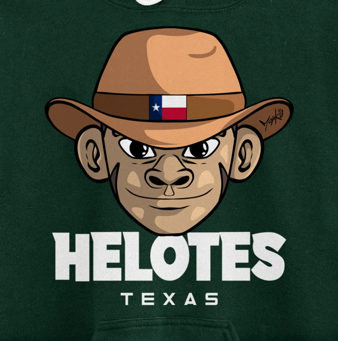 Helotes Texas Pullover Hoodie
