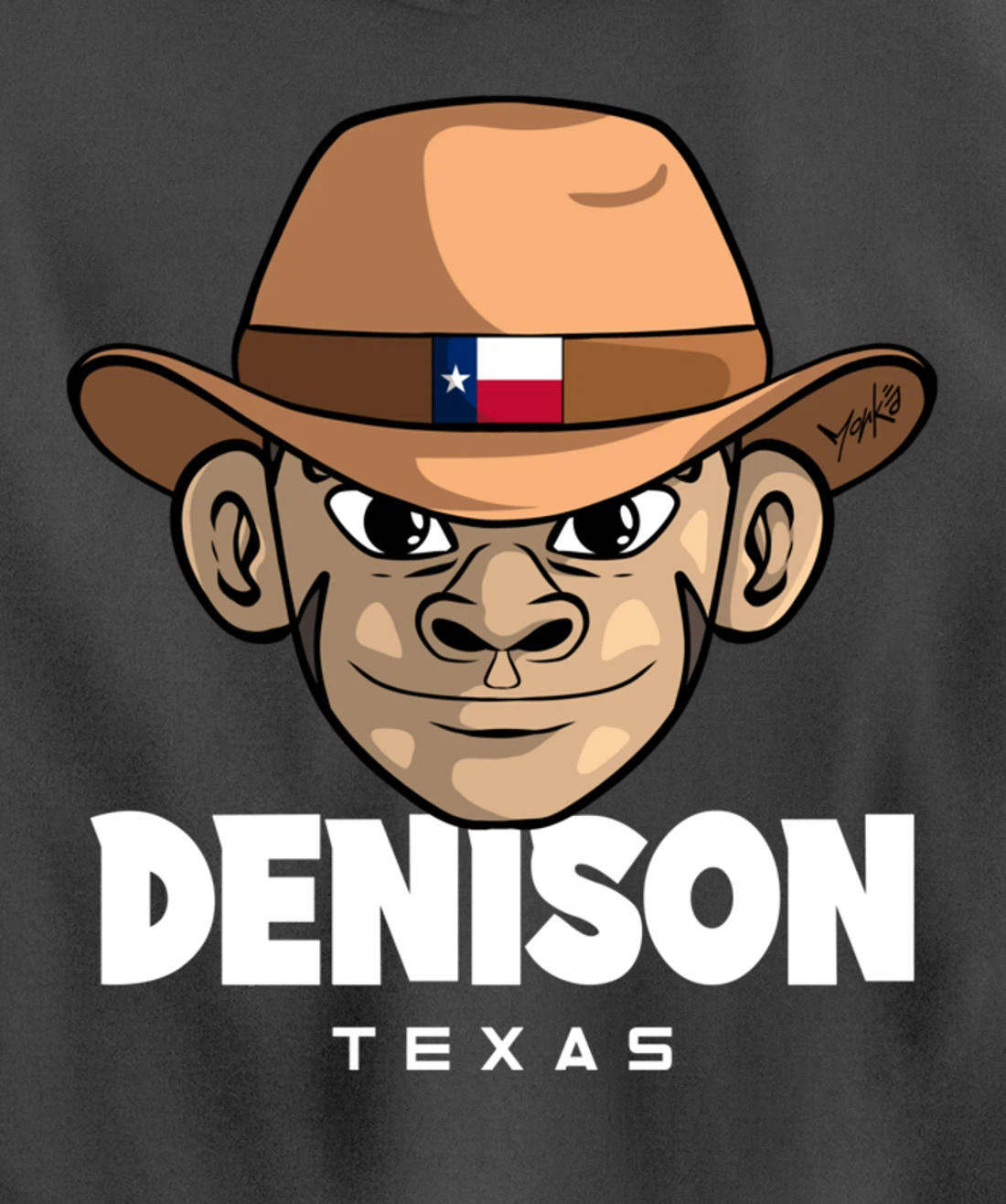 Denison Texas Pullover Hoodie