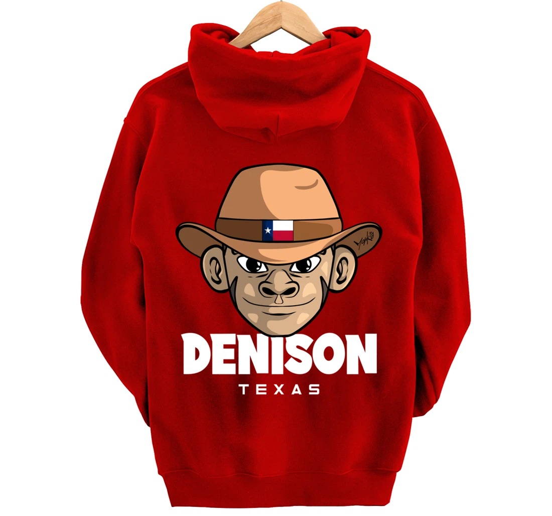 Denison Texas Pullover Hoodie