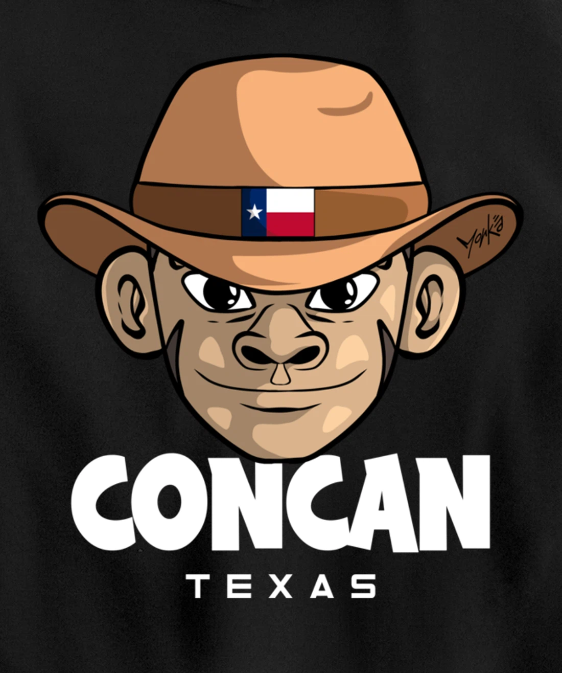Concan Texas Pullover Hoodie