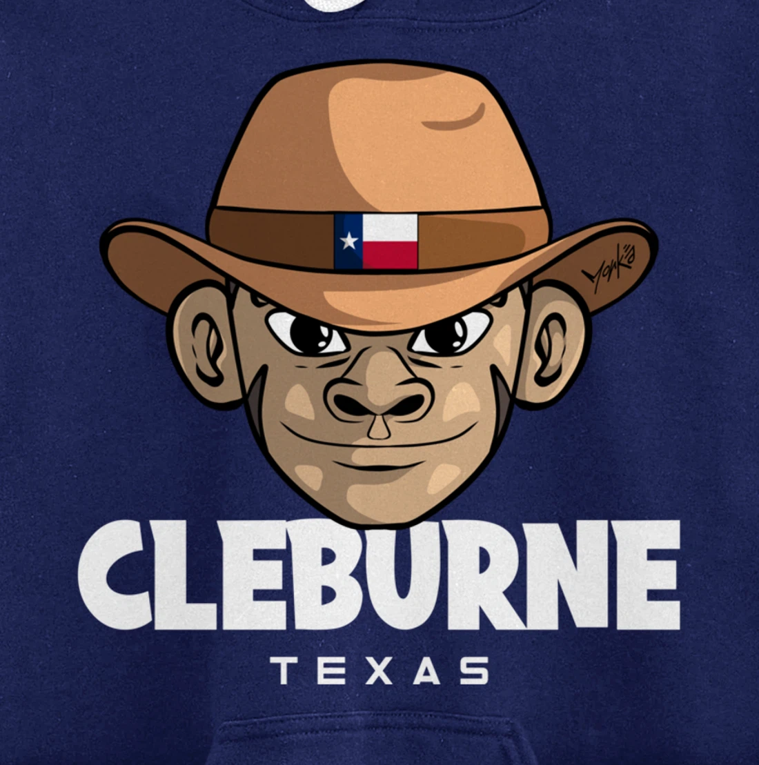 Cleburne Texas Pullover Hoodie