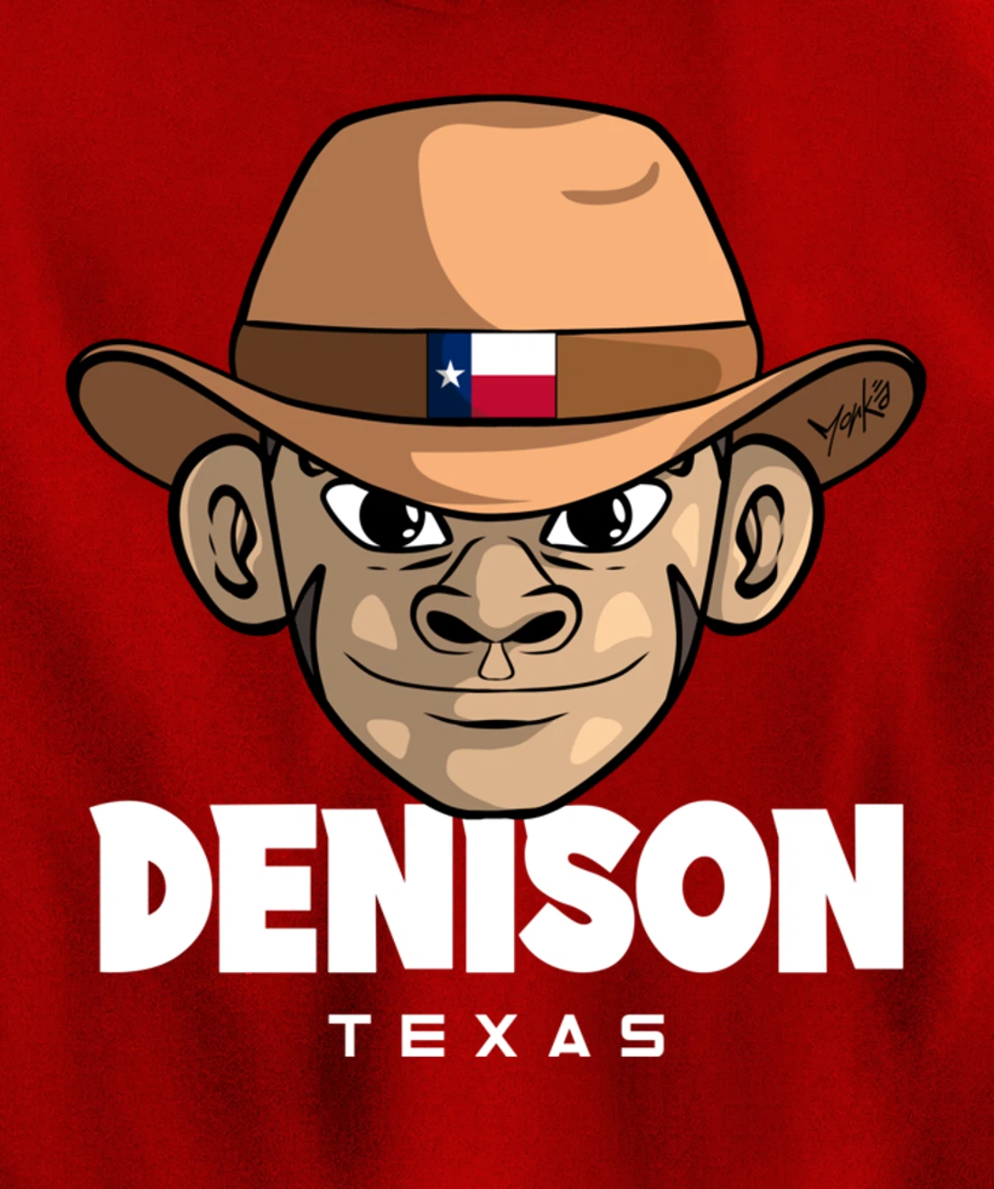 Denison Texas Pullover Hoodie