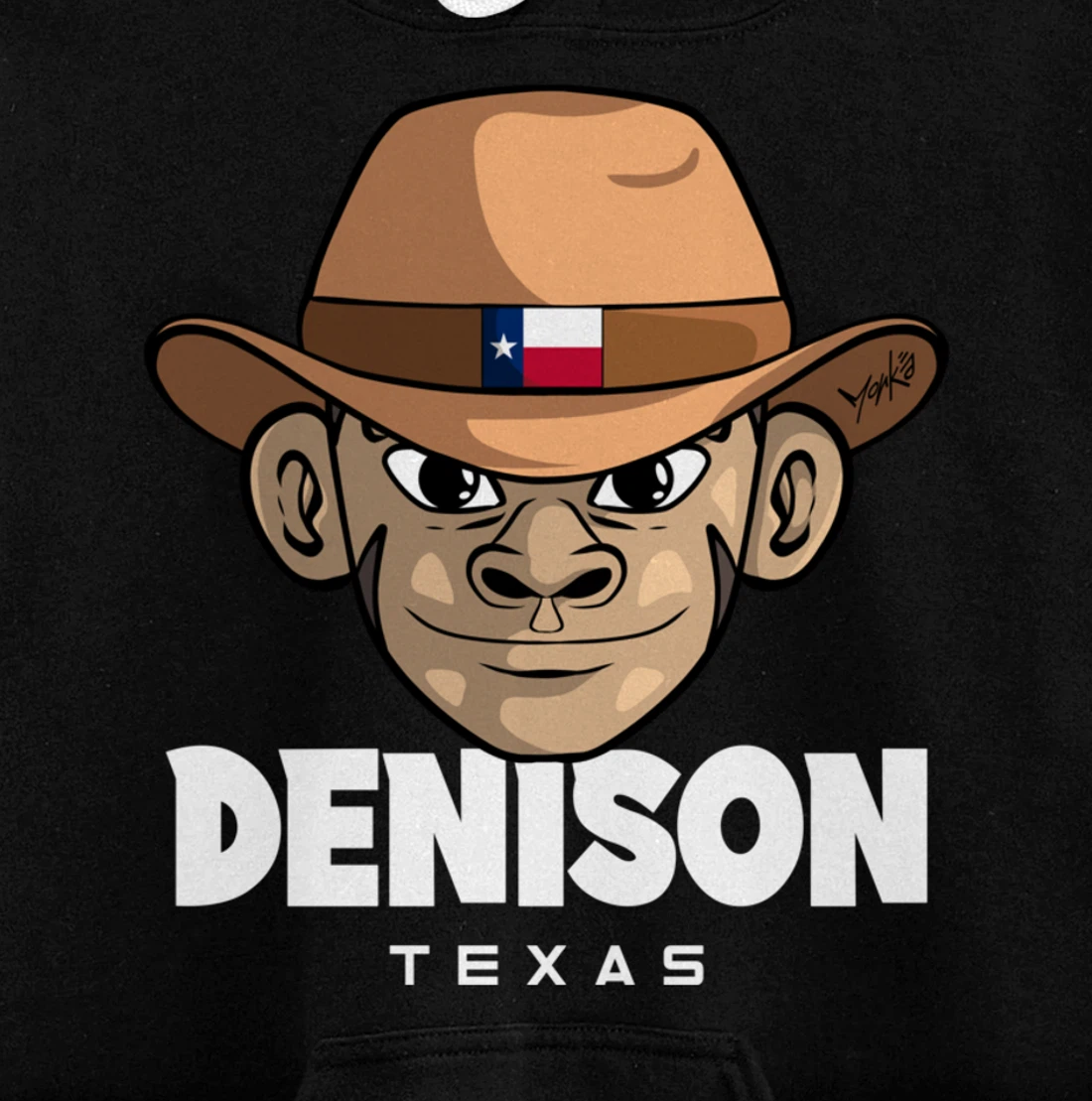 Denison Texas Pullover Hoodie