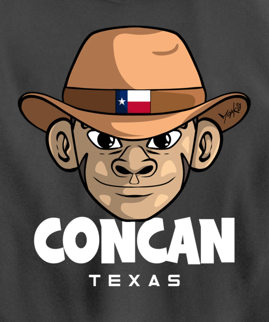 Concan Texas Pullover Hoodie